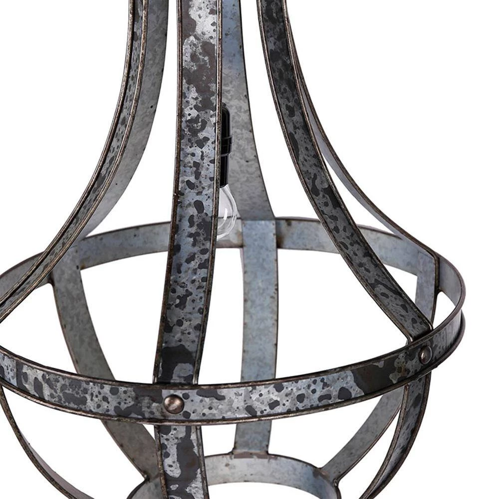 Ordway 1-Light Antique Black Chandelier by A & B Home 2 Ordway 1-Light Antique Black Chandelier by A & B Home - Image 2