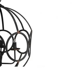 Malin 4-Light Antique Black Chandelier by A & B Home 9 Malin 4-Light Antique Black Chandelier by A & B Home -Simple Designs Online Shop antique black a b home chandeliers 43464 ds 1f 1000