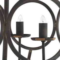 Malin 4-Light Antique Black Chandelier by A & B Home 11 Malin 4-Light Antique Black Chandelier by A & B Home -Simple Designs Online Shop antique black a b home chandeliers 43464 ds 31 1000