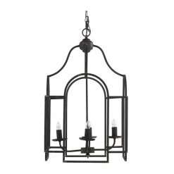 Malin 4-Light Antique Black Chandelier by A & B Home -Simple Designs Online Shop antique black a b home chandeliers 43467 ds 44 1000