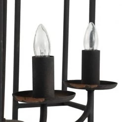 Malin 4-Light Antique Black Chandelier by A & B Home -Simple Designs Online Shop antique black a b home chandeliers 43467 ds 76 1000