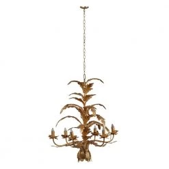Valerio 6-Light Antique Gold Chandelier by A & B Home -Simple Designs Online Shop antique gold a b home chandeliers 43463 ds 4f 1000