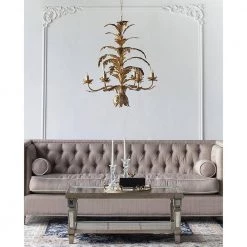 Valerio 6-Light Antique Gold Chandelier by A & B Home -Simple Designs Online Shop antique gold a b home chandeliers 43463 ds fa 1000
