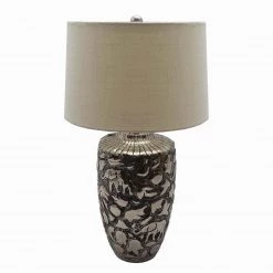 25 .51 in.Beige Lamp by A & B Home