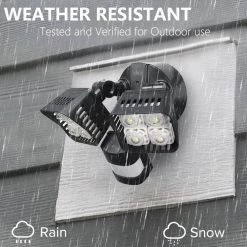 30-Watt 3400 Lumens 180-Degree Black Motion Activated Outdoor Integrated LED 5000K Waterproof Flood Light by SANSI 11 30-Watt 3400 Lumens 180-Degree Black Motion Activated Outdoor Integrated LED 5000K Waterproof Flood Light by SANSI -Simple Designs Online Shop black sansi flood lights 01 04 001 010306 44 1000