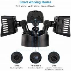 30-Watt 3400 Lumens 180-Degree Black Motion Activated Outdoor Integrated LED 5000K Waterproof Flood Light by SANSI 9 30-Watt 3400 Lumens 180-Degree Black Motion Activated Outdoor Integrated LED 5000K Waterproof Flood Light by SANSI -Simple Designs Online Shop black sansi flood lights 01 04 001 010306 4f 1000