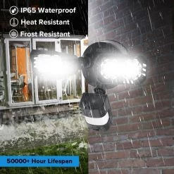 18-Watt 1800 Lumens 180° Black Motion Sensor Outdoor Integrated LED 5000K Waterproof Dusk to Dawn Flood Light by SANSI 11 18-Watt 1800 Lumens 180° Black Motion Sensor Outdoor Integrated LED 5000K Waterproof Dusk to Dawn Flood Light by SANSI -Simple Designs Online Shop black sansi flood lights 01 04 001 011802 44 1000