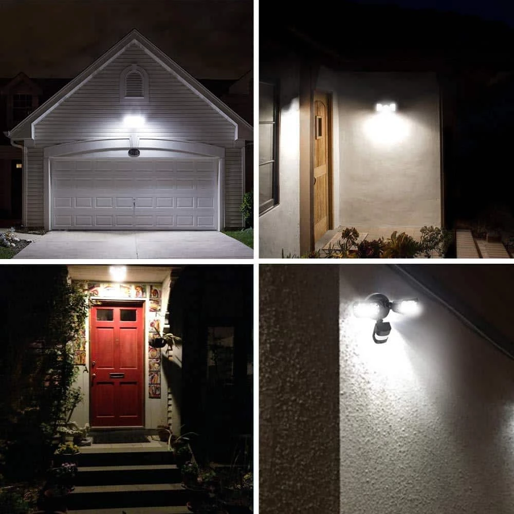 18-Watt 1800 Lumens 180° Black Motion Sensor Outdoor Integrated LED 5000K Waterproof Dusk to Dawn Flood Light by SANSI 7 18-Watt 1800 Lumens 180° Black Motion Sensor Outdoor Integrated LED 5000K Waterproof Dusk to Dawn Flood Light by SANSI - Image 7