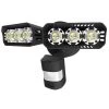 27-Watt 2700 Lumens 180-Degree Black Motion Sensor Outdoor Integrated LED 5000K Waterproof Dusk to Dawn Flood Light by SANSI