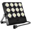 70-Watt 7,000 Lumens Black Outdoor Integrated LED IP66 Waterproof 5700K Daylight Panel Flood Light with Plug by SANSI