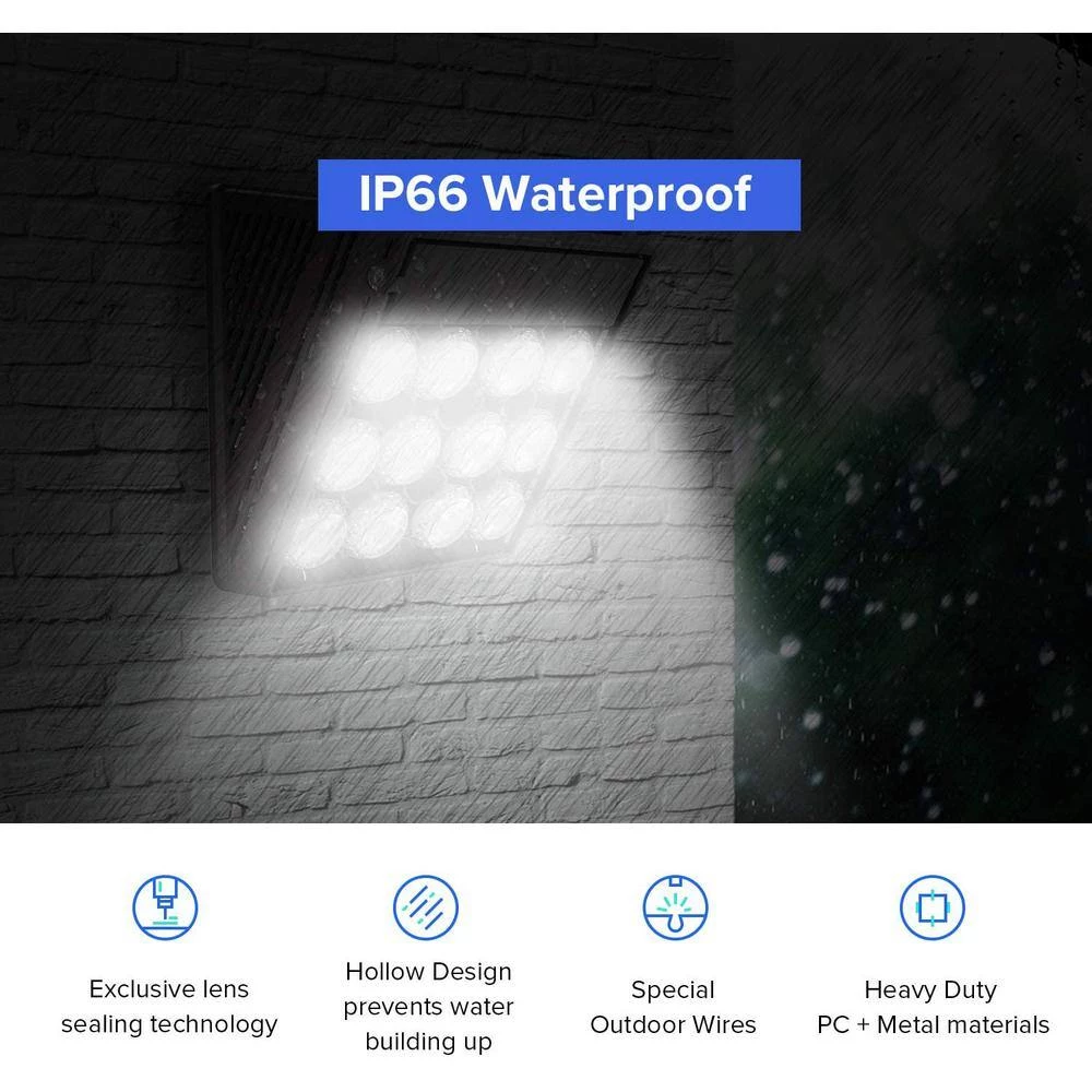 515-Watt Equivalent Integrated LED Black Dusk to Dawn Wall Pack Light with Photocell by SANSI 6 515-Watt Equivalent Integrated LED Black Dusk to Dawn Wall Pack Light with Photocell by SANSI - Image 6