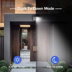 515-Watt Equivalent Integrated LED Black Dusk to Dawn Wall Pack Light with Photocell by SANSI 10 515-Watt Equivalent Integrated LED Black Dusk to Dawn Wall Pack Light with Photocell by SANSI -Simple Designs Online Shop black sansi wall pack lights 01 04 001 011070 c3 1000
