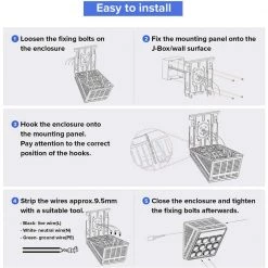 515-Watt Equivalent Integrated LED Black Dusk to Dawn Wall Pack Light with Photocell by SANSI 14 515-Watt Equivalent Integrated LED Black Dusk to Dawn Wall Pack Light with Photocell by SANSI -Simple Designs Online Shop black sansi wall pack lights 01 04 001 011070 fa 1000
