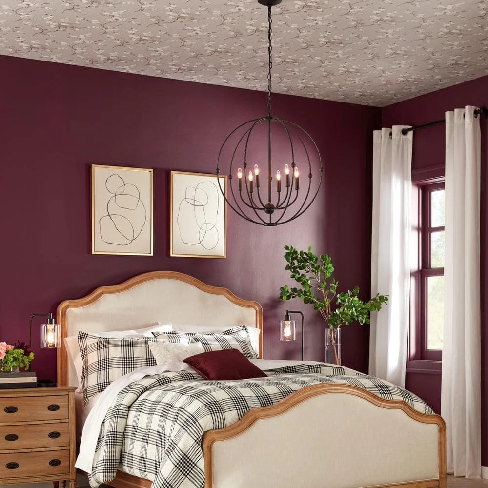 19 in. Bronson Antique Style Black Industrial Iron Lantern Desk Lamp with Glass Shade by Simple Designs 10 19 in. Bronson Antique Style Black Industrial Iron Lantern Desk Lamp with Glass Shade by Simple Designs - Image 10