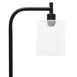 67 in. Black Modern Iron Lantern Floor Lamp with Glass Shade by Simple Designs 10 67 in. Black Modern Iron Lantern Floor Lamp with Glass Shade by Simple Designs -Simple Designs Online Shop black simple designs floor lamps lf2009 blk 1f 1000