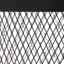 12.75 in. Black Mesh Cylindrical Steel Table Lamp by Simple Designs -Simple Designs Online Shop black simple designs table lamps lt1075 blk fa 1000