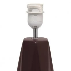 17.5 in. Brown Ceramic Prism Table Lamp by Simple Designs -Simple Designs Online Shop brown simple designs table lamps lt2082 bwn 44 1000