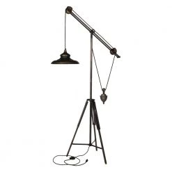 Arris 68.8 in. Dark Bronze Floor Lamp by A & B Home