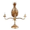 25.5 in. Pineapple Gold Table Lamp by A & B Home