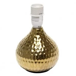 9.25 in. Gold and Black Hammered Drip Mini Table Lamp by Simple Designs -Simple Designs Online Shop gold and black simple designs table lamps lt2073 gdb 44 1000