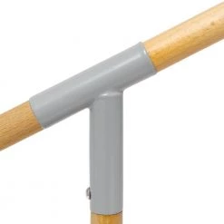 15.5 in. Gray Matte and Wooden Pivot Desk Lamp by Simple Designs -Simple Designs Online Shop gray simple designs desk lamps ld1059 gry 44 1000