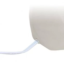 10.6 in. Gray Geometric Concrete Lamp with Black Shade by Simple Designs -Simple Designs Online Shop gray simple designs table lamps lt2060 blk 44 1000