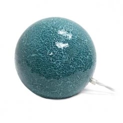 7.75 in. Teal Stone Ball Table Lamp by Simple Designs -Simple Designs Online Shop green simple designs novelty lamps lt3302 tel 44 1000