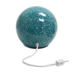 7.75 in. Teal Stone Ball Table Lamp by Simple Designs -Simple Designs Online Shop green simple designs novelty lamps lt3302 tel 4f 1000