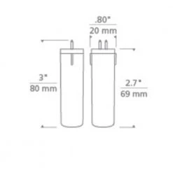 5-Watt Equivalent GY6.35 Socket Bi-Pin Dimmable LED Light Bulb, 3000K Soft White and 430 Lumens, T24 and JA8 Compliant by LBL Lighting -Simple Designs Online Shop lbl lighting led light bulbs 351ledbipnl930 44 1000