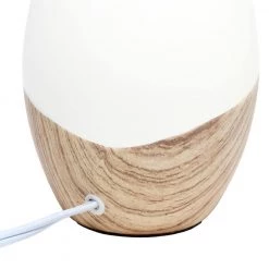 19 in. Light Wood Strikers Basic Table Lamp by Simple Designs -Simple Designs Online Shop light wood simple designs table lamps lt1118 lwd 66 1000