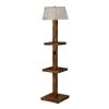 Urban 74.8 in. Industrial Natural Floor Lamp by A & B Home