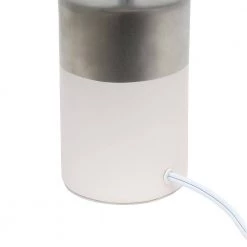 13.5 in. Off White and Silver 2 Toned Basics Table Lamp by Simple Designs -Simple Designs Online Shop off white and silver simple designs table lamps lt1114 off 66 1000
