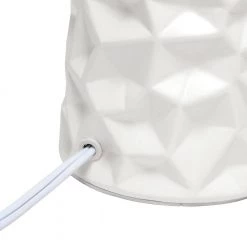 17.5 in. Off White Sculpted Ceramic Table Lamp by Simple Designs 11 17.5 in. Off White Sculpted Ceramic Table Lamp by Simple Designs -Simple Designs Online Shop off white simple designs table lamps lt2083 off 66 1000