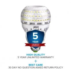 200-Watt Equivalent A21 Non-Dimmable 3000 Lumens LED Light Bulb Daylight in 5000K (2-Pack) by SANSI 10 200-Watt Equivalent A21 Non-Dimmable 3000 Lumens LED Light Bulb Daylight in 5000K (2-Pack) by SANSI -Simple Designs Online Shop sansi led light bulbs 01 02 001 010122 1f 1000