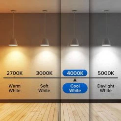 60-Watt Equivalent A15 Non-Dimmable E26 LED Light Bulb 4000K Cool White (6-Pack) by SANSI -Simple Designs Online Shop sansi led light bulbs 01 02 001 019416 44 1000