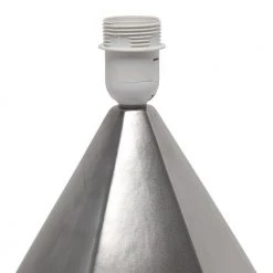 19.88 in. Silver Solid Pyramid Table Lamp by Simple Designs 18 19.88 in. Silver Solid Pyramid Table Lamp by Simple Designs -Simple Designs Online Shop silver simple designs table lamps lt2079 slv 44 1000