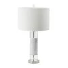 28 .5 in.White Lamp by A & B Home