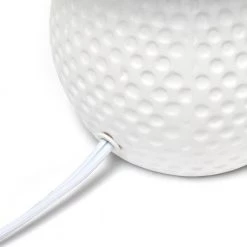 11 .37 in. White and White Studded Texture Ceramic Table Lamp by Simple Designs -Simple Designs Online Shop white and white simple designs table lamps lt2084 wht 66 1000