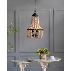 4-Light White and Black Chandelier by A & B Home 12 4-Light White and Black Chandelier by A & B Home -Simple Designs Online Shop white black a b home chandeliers 44514 ds fa 1000