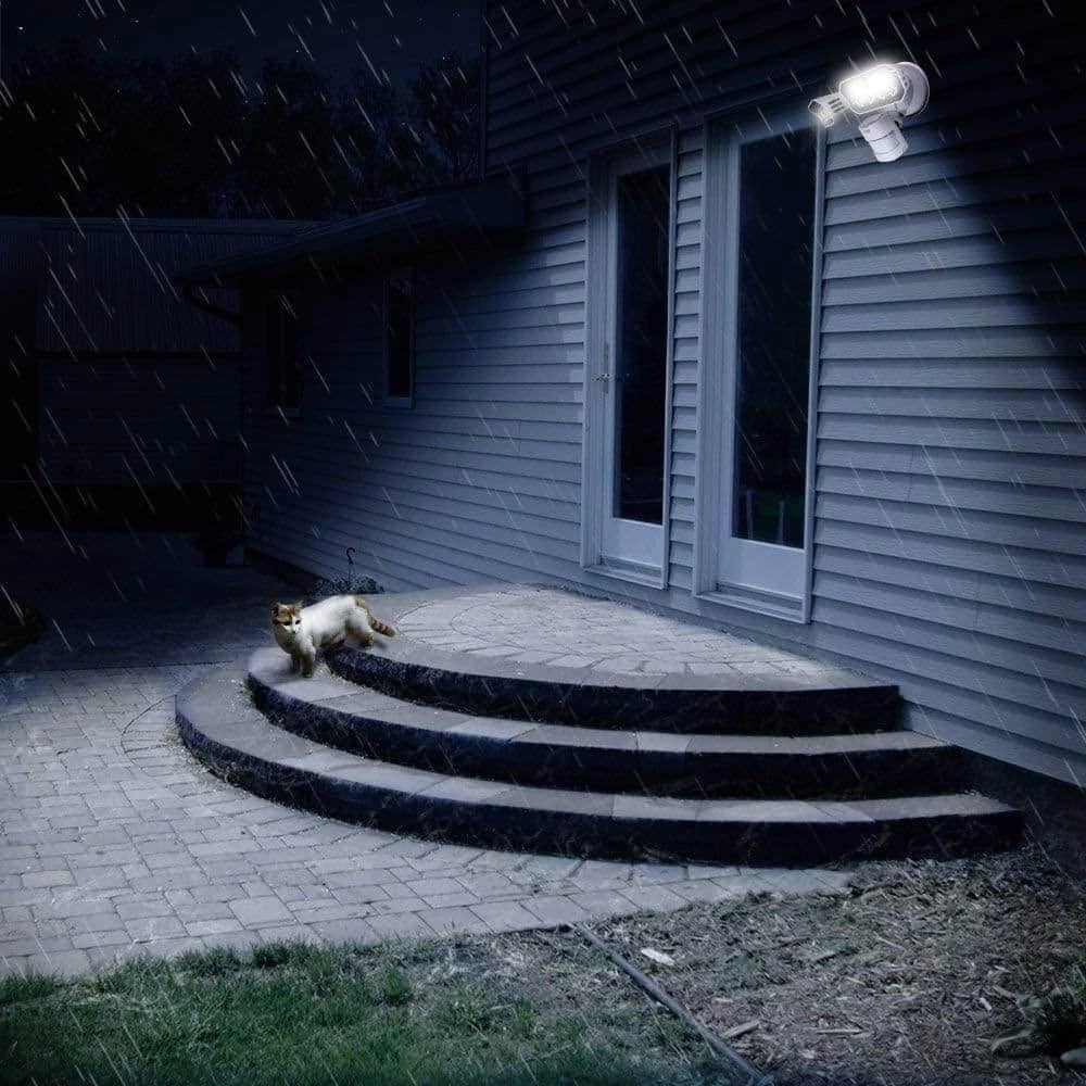 18-Watt White Motion Activated Outdoor Integrated LED Flood Light by SANSI 6 18-Watt White Motion Activated Outdoor Integrated LED Flood Light by SANSI - Image 6