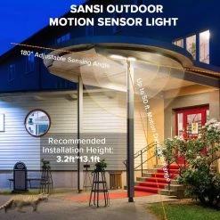 45-Watt 6000 Lumens 180-Degree White Motion Sensor Outdoor Integrated LED 5000K Waterproof Dusk to Dawn Flood Light by SANSI 11 45-Watt 6000 Lumens 180-Degree White Motion Sensor Outdoor Integrated LED 5000K Waterproof Dusk to Dawn Flood Light by SANSI -Simple Designs Online Shop white sansi flood lights 01 04 001 014501 44 1000