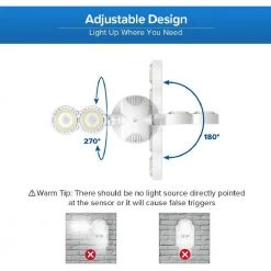30-Watt 4000 Lumens 5000K White Outdoor Integrated LED Flood Light with Dusk to Dawn by SANSI -Simple Designs Online Shop white sansi flood lights 01 04 001 023002 44 1000