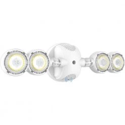 30-Watt 4000 Lumens 5000K White Outdoor Integrated LED Flood Light with Dusk to Dawn by SANSI