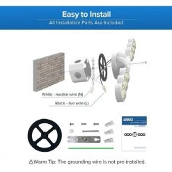 45-Watt 6000 Lumens 5000K White Outdoor Integrated LED Flood Light with Dusk to Dawn by SANSI 12 45-Watt 6000 Lumens 5000K White Outdoor Integrated LED Flood Light with Dusk to Dawn by SANSI -Simple Designs Online Shop white sansi flood lights 01 04 001 024502 fa 1000