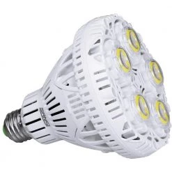 300-Watt Equivalent 4000 Lumens 1-Light BR30 Non-Dimmable LED Light Bulb in Daylight 5000K by SANSI
