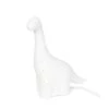 11.10 in. White Porcelain Dinosaur Table Lamp by Simple Designs