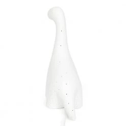 11.10 in. White Porcelain Dinosaur Table Lamp by Simple Designs -Simple Designs Online Shop white simple designs lamp bases lt2093 wht 66 1000