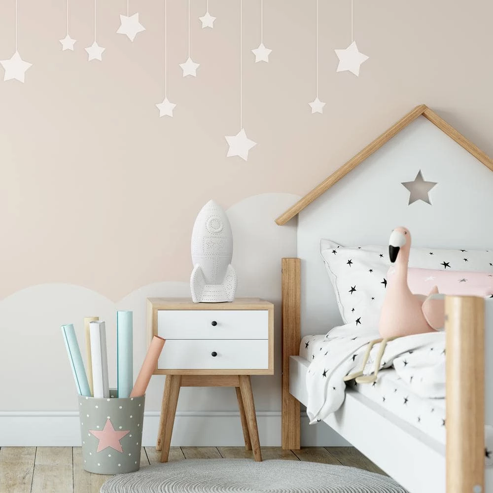 12.5 in. White Porcelain Rocketship Table Lamp by Simple Designs 11 12.5 in. White Porcelain Rocketship Table Lamp by Simple Designs - Image 11